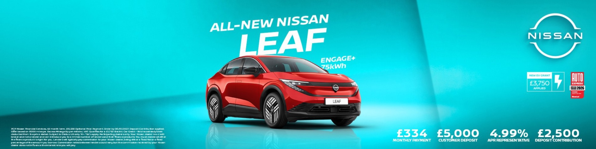 Nissan Leaf Q4 banner